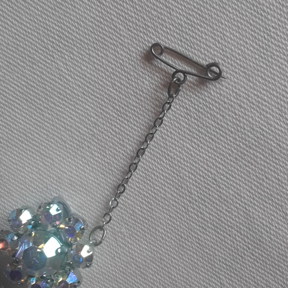 Vintage Rhinestone Brooch - Picture 2 of 5